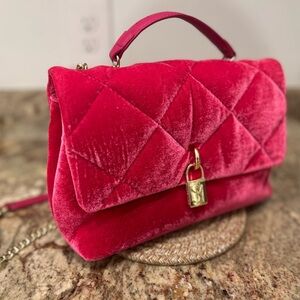 Steve Madden Velvet Pink Bag